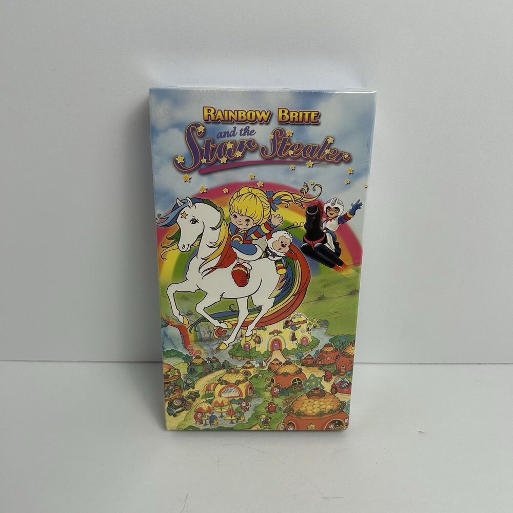 RAINBOW BRITE STAR STEALER FACTORY SEALED NEW VHS Hard To Find